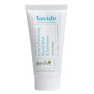 Lavido BNIB Pomegranate Seed Oil 2-In-1 Purifying Facial Mask & Exfoliator